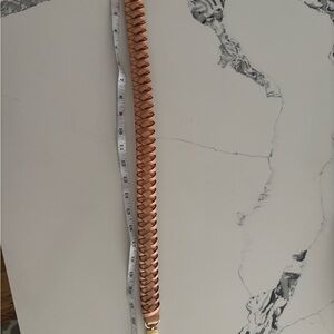 Braided Tan Shoulder Bag Strap